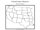 United States Regions Western States