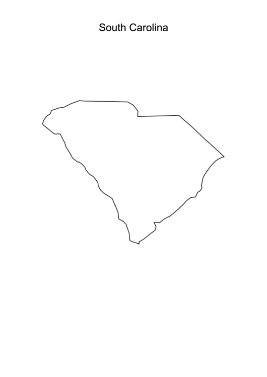 South Carolina printable pdf download