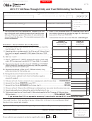 Form It 1140 - Pass-through Entity And Trust Withholding Tax Return - 2011