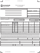 Form Rct-127 A - Public Utility Realty Tax Report - 2011