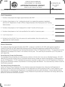 Form Sc Sch.tc-45 - Apprenticeship Credit