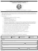 Form Ap-213 - Texas Application For Certification As A Certified Capital Company