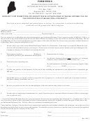 Form Rew-5 - Request For Exemption Or Reduction In Withholding Of Maine Income Tax On The Disposition Of Maine Real Property