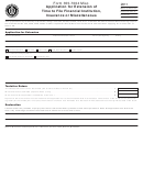 Form 355-7004 Misc. - Application For Extension Of Time To File Financial Institution, Insurance Or Miscellaneous - 2011