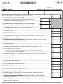 Form 8903-k - Kentucky Domestic Production Activities Deduction - 2011
