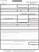 Schedule Endow (Form 41a720-S86) - Notice Of Endow Kentucky Tax Credit And Certification Printable pdf