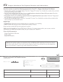 Form It-v - Oregon Inheritance Tax Payment Voucher And Instructions