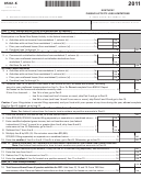 Form 8582-k - Kentucky Passive Activity Loss Limitations - 2011