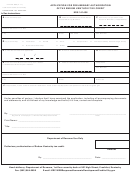Form Krs 141.438 - Application For Preliminary Authorization Of The Endow Kentucky Tax Credit
