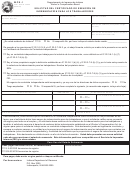 Form Wce-1 - Solicitud Del Certificado De Exencion De Indemnizacion Para Los Trabajadores