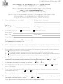 Form Rp-466-f [jefferson, St. Lawrence] - Application For Volunteer Firefighters / Volunteer Ambulance Workers Exemption