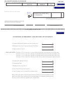 Form 1100-t - Delaware Corporate Tentative Tax Return - 2012