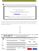 Form Il-990-t-v - Payment Voucher For Exempt Organization Income And Replacement Tax - 2015