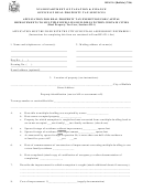 Form Rp-421-i [buffalo] - Application For Real Property Tax Exemption For Capital Improvements To Multiple Dwelling Buildings Within Certain Cities