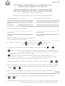 Fillable Form Rp-457 - Application For Real Property Tax Exemption For First-Time Homebuyers Of Newly Constructed Homes Printable pdf