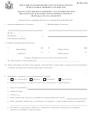 Form Rp-485-f - Application For Real Property Tax Exemption For Branch Bank In Banking Development District