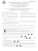 Form Rp-466-g [saratoga] - Application For Volunteer Firefighters / Ambulance Workers Exemption