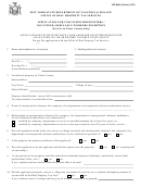Form Rp-466-h [ulster] - Application For Volunteer Firefighters / Volunteer Ambulance Workers Exemption