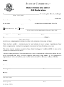 Form Au-463 - Motor Vehicle And Vessel Gift Declaration