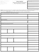 Form Au-764 - Deposit By A Person Doing Business With A Nonresident Contractor Printable pdf