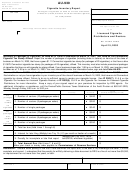 Form Au-930 - Cigarette Inventory Report - 2003