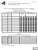 Form Rp-5022sal - Tentative State Equalization Rate Sale Objection Form - 2015