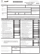 Form 725 - Kentucky Single Member Llc Individually Owned Llet Return - 2012