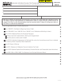 Form 8453n - Nebraska Individual Income Tax Transmittal For E-filed Returns - 2012
