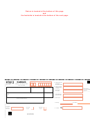 Form Kw-3 - Kansas Annual Withholding Tax Return