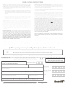Form 41a720sl - Application For Six-month Extension Of Time