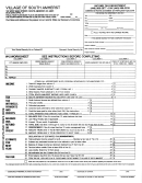 Form W-2 Worksheet - Village Of South Amherst