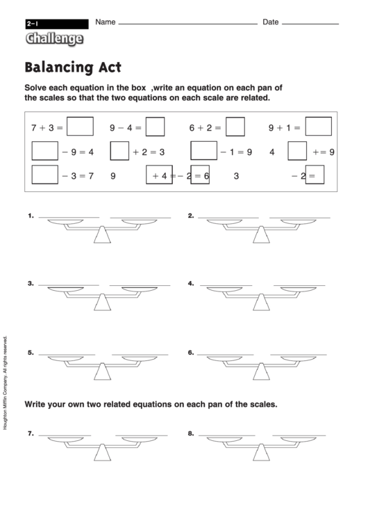 act math practice worksheets with answers