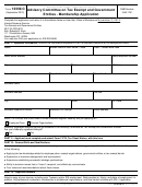 Form 12339-c - Advisory Committee On Tax Exempt And Government Entities - Membership Application