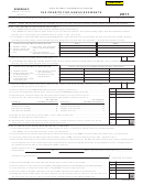 Fillable Schedule X (Form N-11/n-13/n-15) - Tax Credits For Hawaii Residents - 2011 Printable pdf
