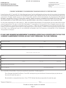 Form 600s-ca - Consent Agreement Of Nonresident Shareholders Of S Corporations