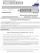 Form W1 - Withholding Tax Return - 2012