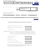 Form 1100-t - Delaware Corporate Tentative Tax Return - 2011