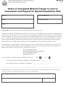 Form Rp-6110 - Notice Of Anticipated Material Change In Level Of Assessment And Request For Special Equalization Rate