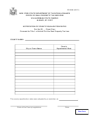 Form Rp-6584 - Notification Of County Equalization Rates