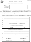 Form Rp-923 - Request For Mailing Of Duplicate Tax Bills Or Statements Of Unpaid Taxes To A Third Party