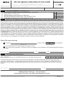 Form 8879-s - Irs E-file Signature Authorization For Form 1120s - 2012