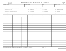 Form R - Arkansas Motor Fuel Tax Schedule Of Receipts