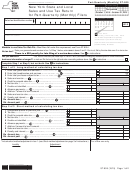 Form St-809 - New York State And Local Sales And Use Tax Return For Part-quarterly (monthly) Filers - 2015