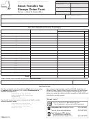 Form Td-624 - Stock Transfer Tax Stamps Order Form