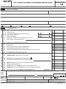 Form 1041-qft - U.s. Income Tax Return For Qualified Funeral Trusts- 2012