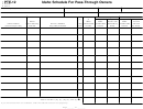 Form Pte-12 - Idaho Schedule For Pass-through Owners