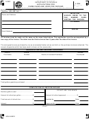 Form L-304 - Application For Farm Gasoline User Fee Refund