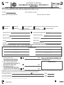 Form Pt-100 - Business Personal Property Return
