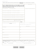 Form T-229 - Mobile/manufactured Home Certificate Of Removal From Its Permanent Location