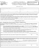 Form St-930 - Certification Of Tax Status Of Information Or Entertainment Services Provided Via Telephony Or Telegraphy Or Telephone Or Telegraph Services